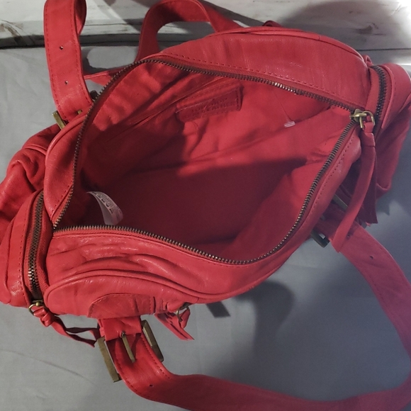 TopShop Red Shoulder Bag - Picture 5 of 9